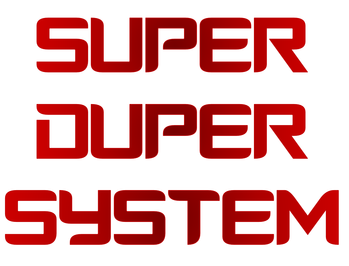 Super Duper System Logo Fannonwiki A New Revolution Wiki Fandom 