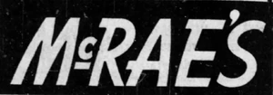McRae's - 1950