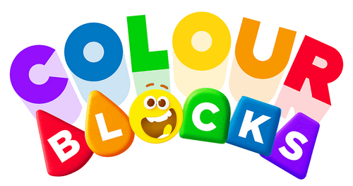 Colour blocks logo 