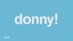 Donny opening title