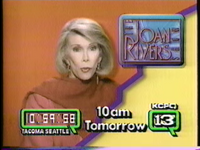 Promo for "The Joan Rivers Show" (1989)