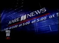 KARE 11 News 5pm open (1998-2001)