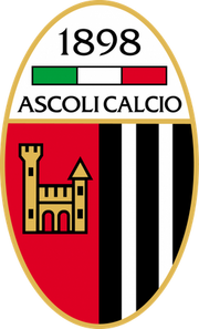 The 2018 club badge of Ascoli Calcio 1898