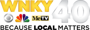 Alternate logo with enlargened callsign, MeTV logo and slogan