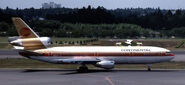 Continental livery: "The Proud Bird with the Golden Tail." Author: contri