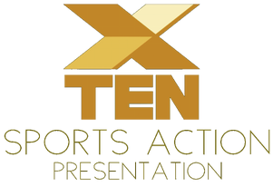 Ten sports action logo 1988