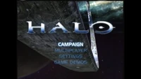 Main menu (Xbox, 2001)