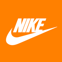 nike logo orange