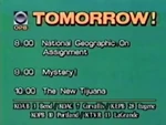 Schedule (late 1980s)