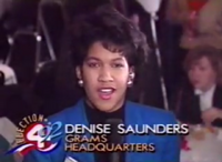 "Election 92" lower-third banner (1992)