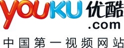 Logo with slogan "中国第一视频网站"