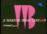 Closing with A Vitaphone Release. (Merrie Melodies)