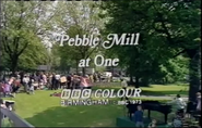 BBC Pebble Mill At One End Board 1973