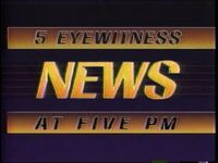 "Eyewitness News at Five" open