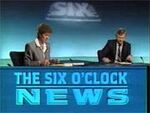 BBC-TV's BBC News' The 6 O'Clock News Video Open From Monday Evening, January 18, 1988