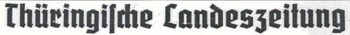 Thüringische Landeszeitung 1946