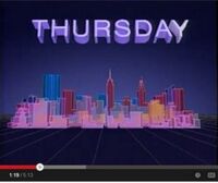 WNYC-TV 31 "Thursday" promo (mid 1980s)