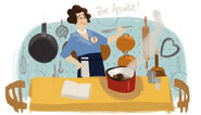 Google Julia Child's 100th Birthday (Version 2)