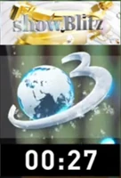 Christmas on-screen bug