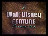 Walt Disney Pictures/On-screen Logos