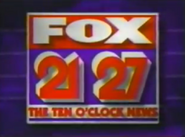 Fox 21/27 Ten O'Clock News open (1996–1998)