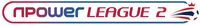 Linear version of npower League Two logo