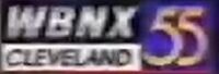 WBNX 1996 logo with Cleveland.