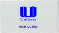 The first on screen logo with "Total Quality" slogan from 1997 to 1998.