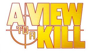 A View to a Kill Logo 2