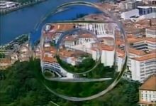 2003 ID logo - Lisbon, based on Rede Globo idents