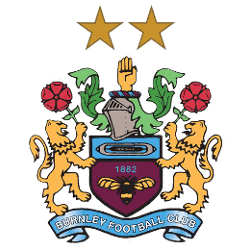 A vintage postcard featuring the Burnley Football Club during their