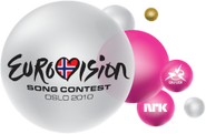 The logo as seen on Eurovision 2010 logo.