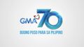 70th Anniversary logo seen in show clips from GMA Network's YouTube Channel