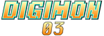 Latin-American Digimon Tamers logo (labeled as "Digimon 03")