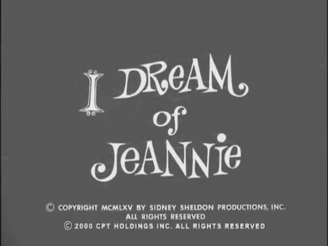 i dream of jeannie logo font