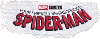 Logo with "Marvel Animation" in red, also used on the Prequel comics.