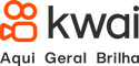 Logo with Portuguese slogan