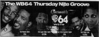 The WB64 Thursday Nite Groove ad.