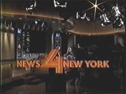 News 4 New York 11PM Weekend - Delay Edition open (October 18, 1986)