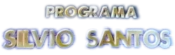 Pgm Silvio Santos 1986