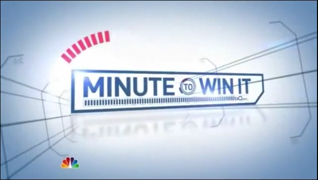 Minute to Win It, Logopedia