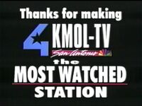 KMOL Most Watched Station 1995 ID