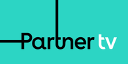 Logo of the IPTV service Partner TV, launched in 2017.