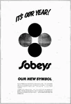 An advertisement revealing the new logo, as seen in the St. John's Evening Telegram. Dated January 17, 1973.