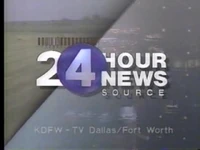 Station ID, as seen during newscasts (1991–1992)