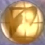 The golden globe as seen on the 2012-present on-screen bug & website of EWTN from 1996-2001