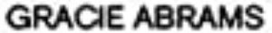 Gracie Abrams logo