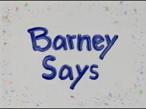 barney trips and says the f word