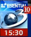 10th anniversary on-screen bug (2015)