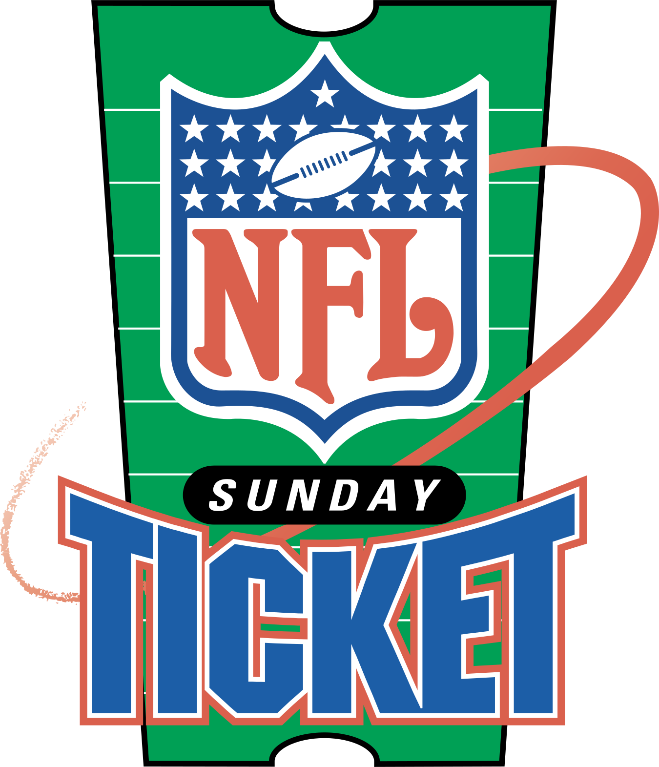 1994 vintage original print ad NFL Sunday Ticket On DirecTV